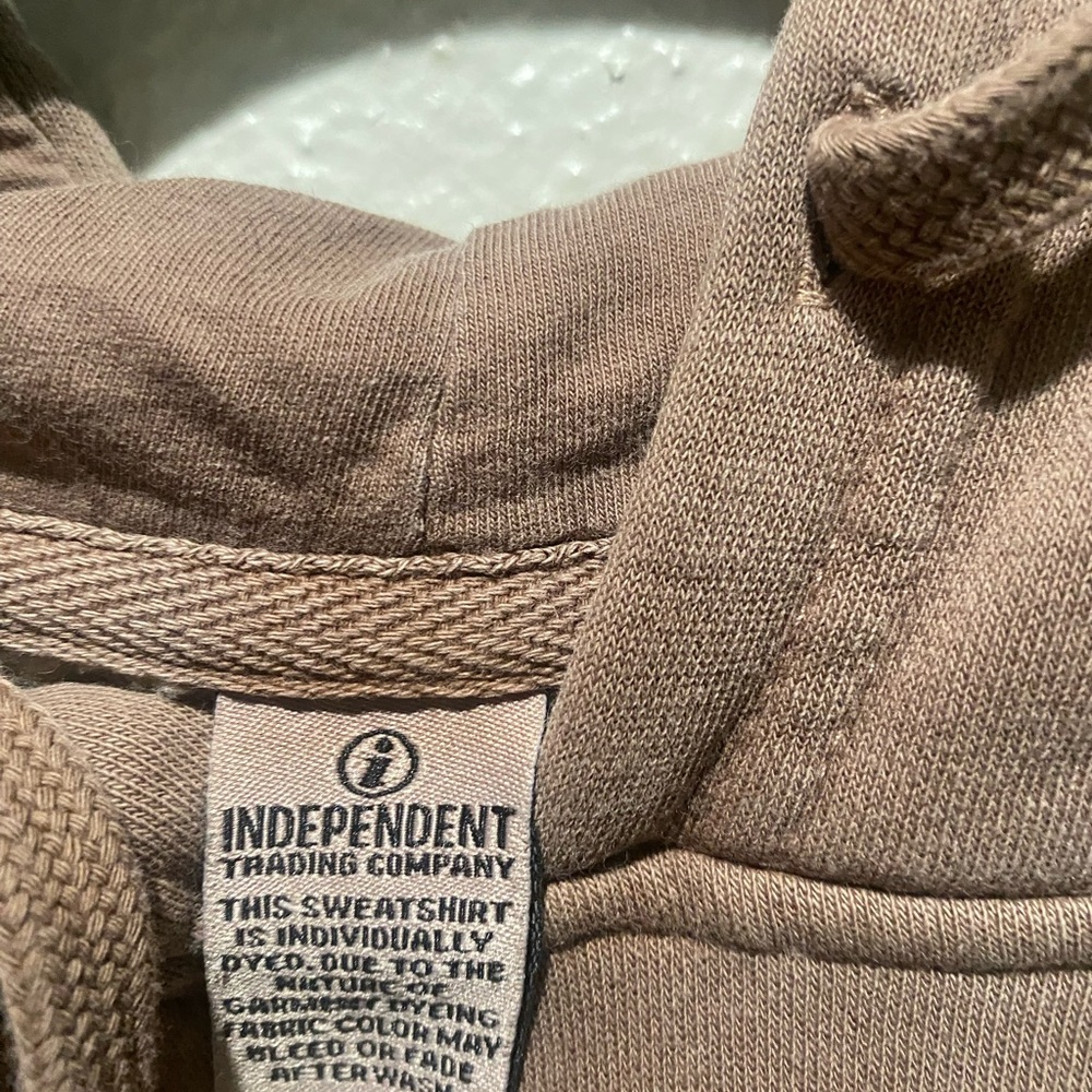 Independent Trading Company Tan Hoodie